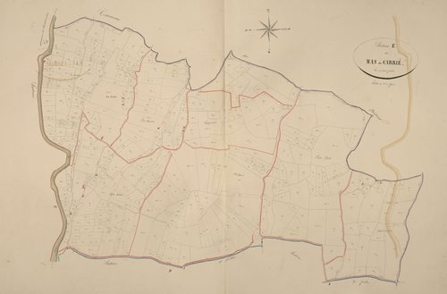 section E du Mas de Carrié, 1ère feuille