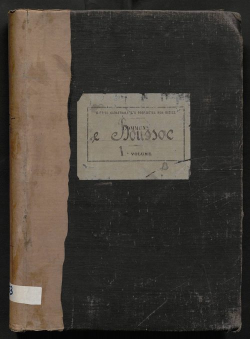 Folios 1-349. Augmentations et diminutions (1914-1957)
