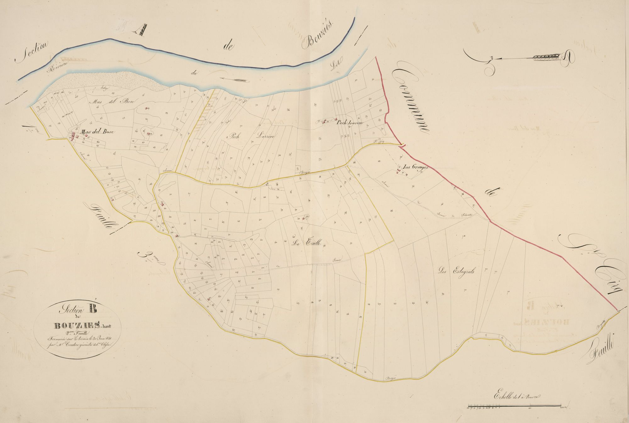 section B de Bouziès-Haut, 2ème feuille