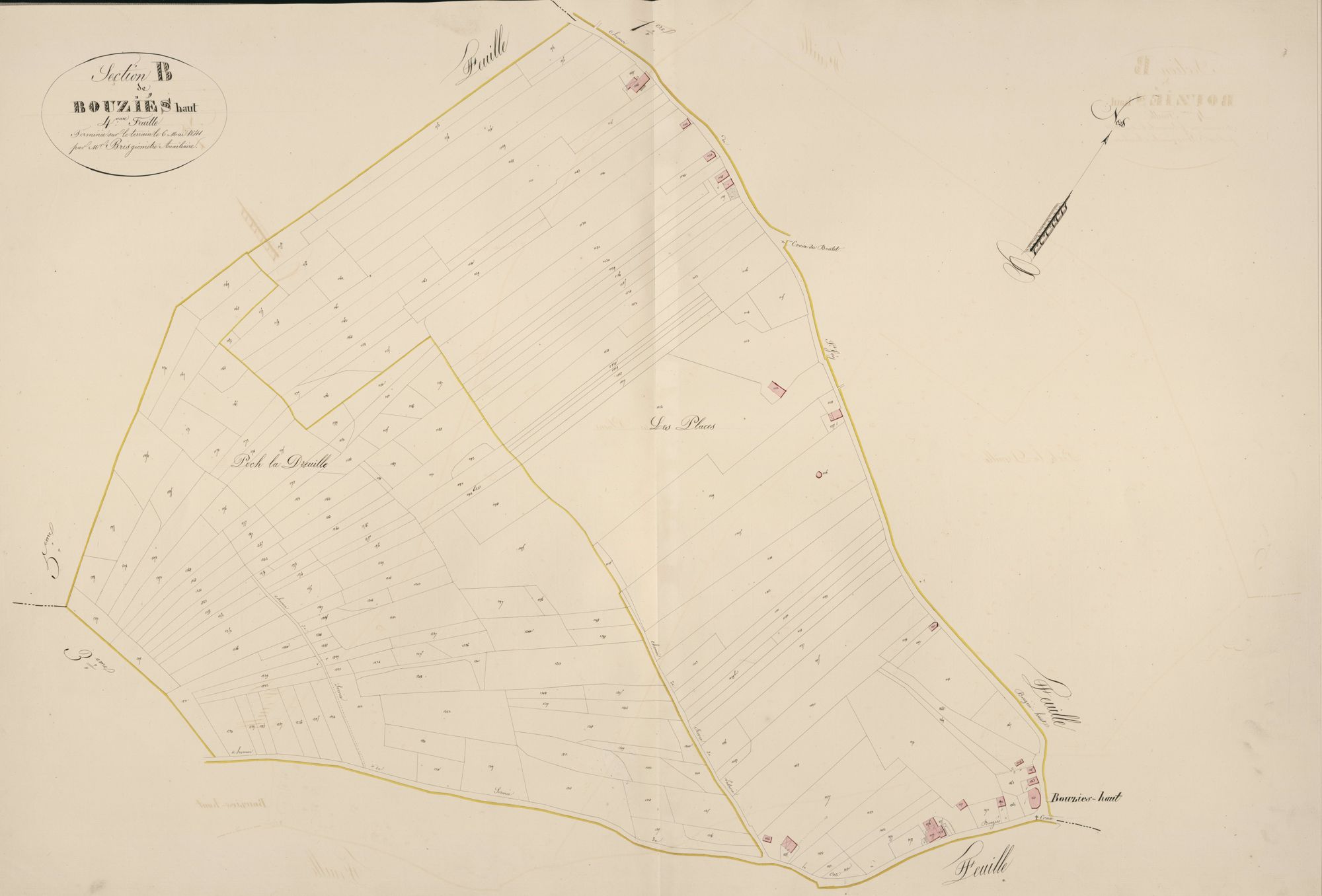 section B de Bouziès-Haut, 4ème feuille