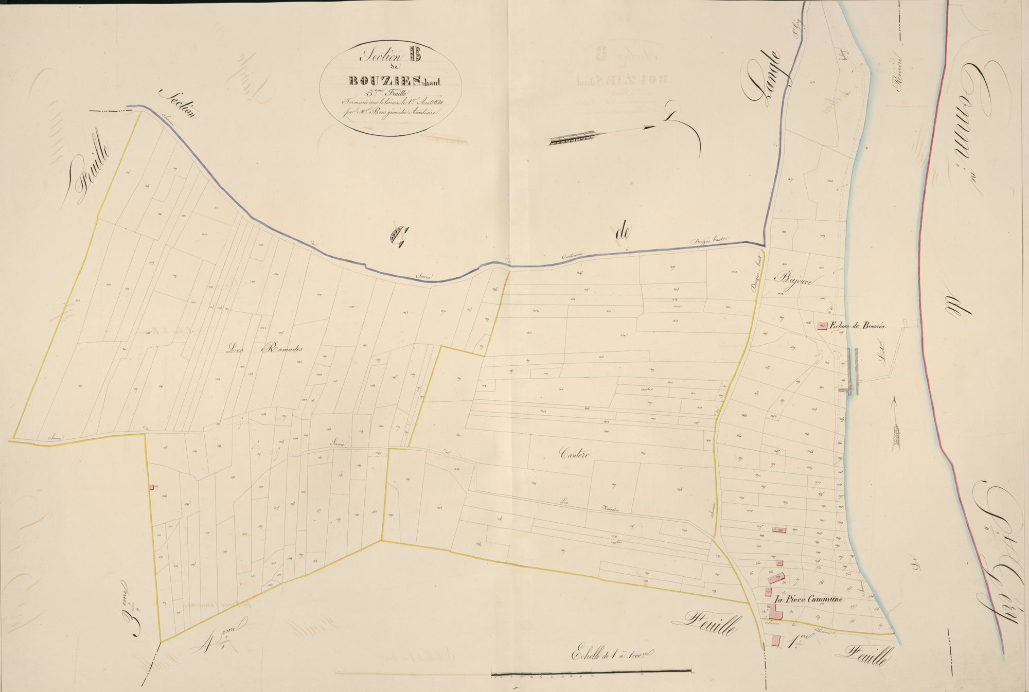 section B de Bouziès-Haut, 5ème feuille