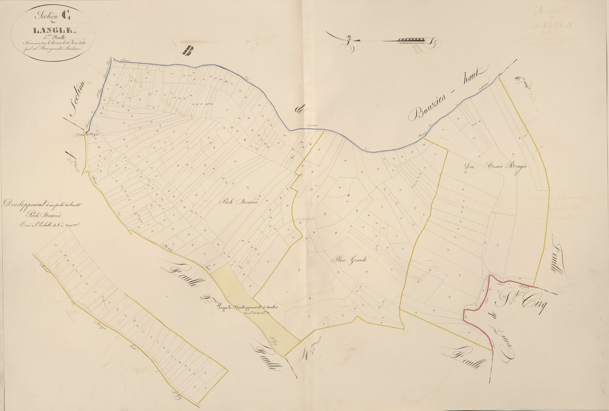 section C de Langle, 5ème feuille