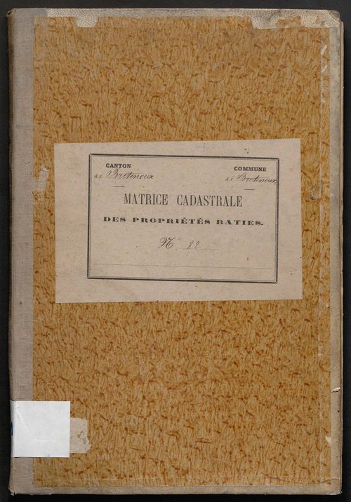 Cases 1-338. Augmentations et diminutions (1880-1891)