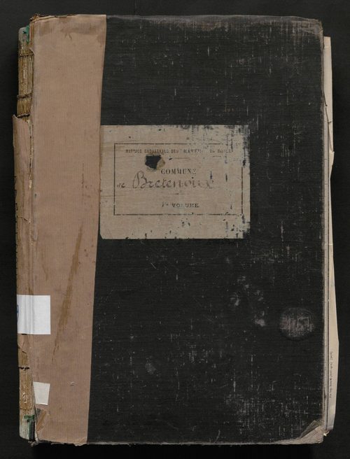 Folios 1-500. Augmentations et diminutions (1913-1953)