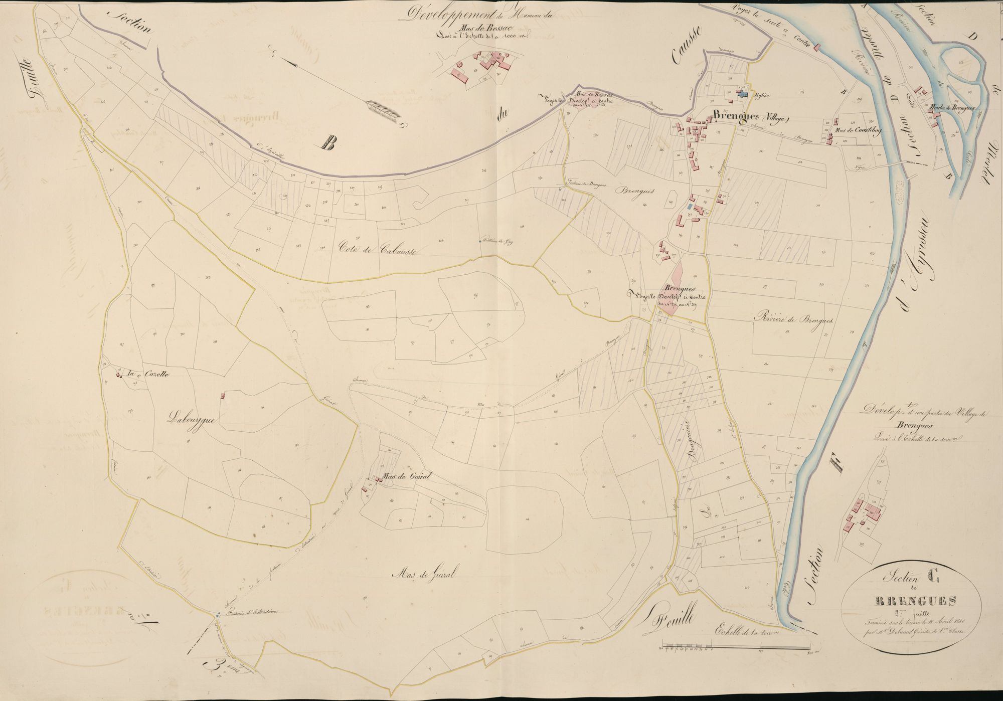 section C de Brengues, 2ème feuille