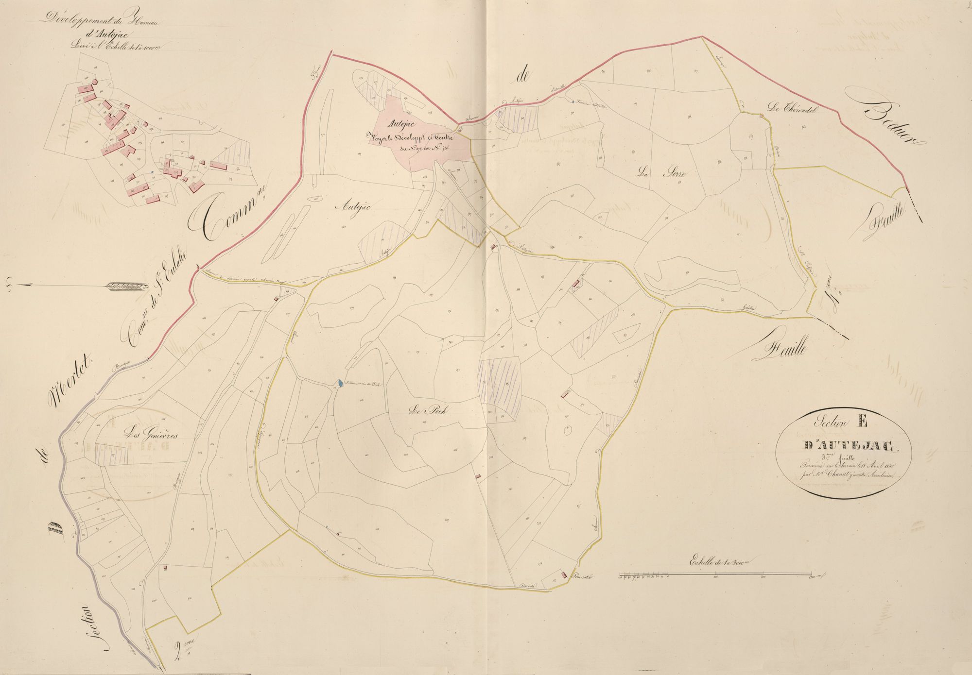 section E d'Autejac, 3ème feuille