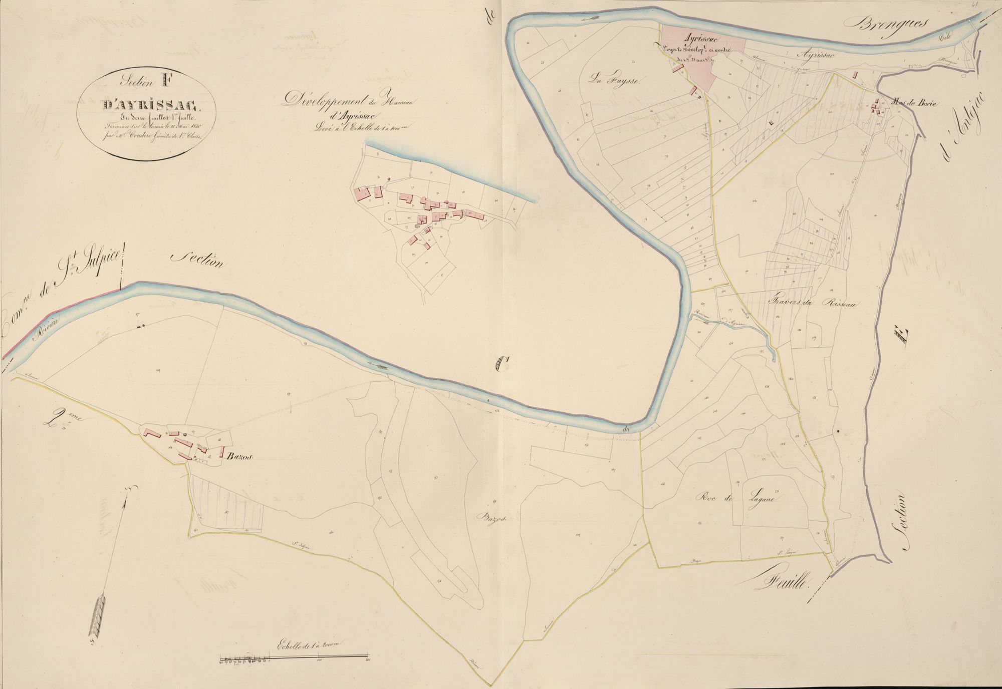 section F d'Ayrissac, 1ère feuille