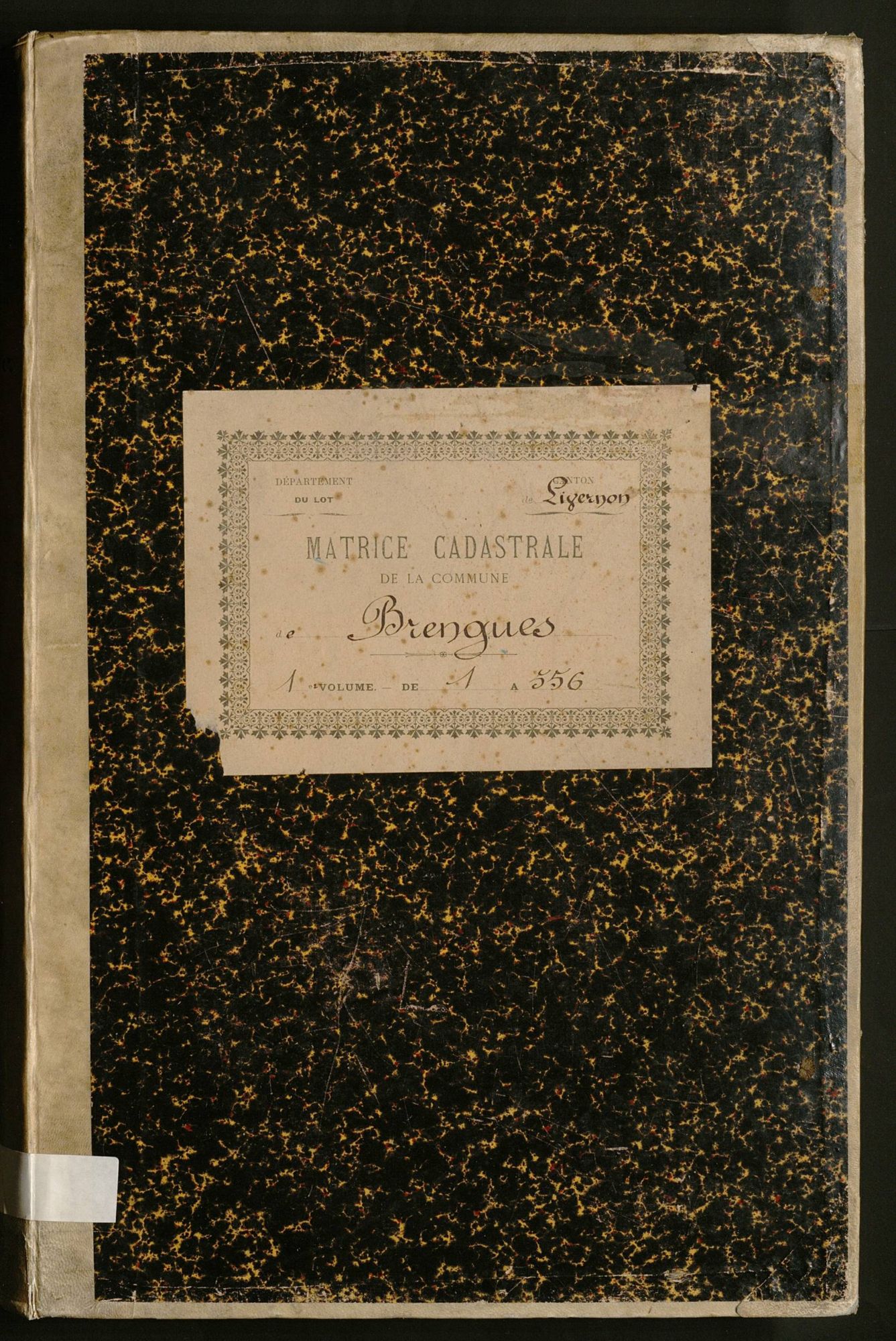 Folios 1-556. Augmentations et diminutions (1842-1914)
