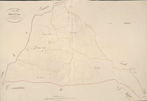 section C de Brengues, 1ère feuille