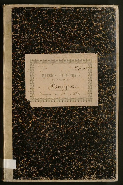 Folios 1-556. Augmentations et diminutions (1842-1914)