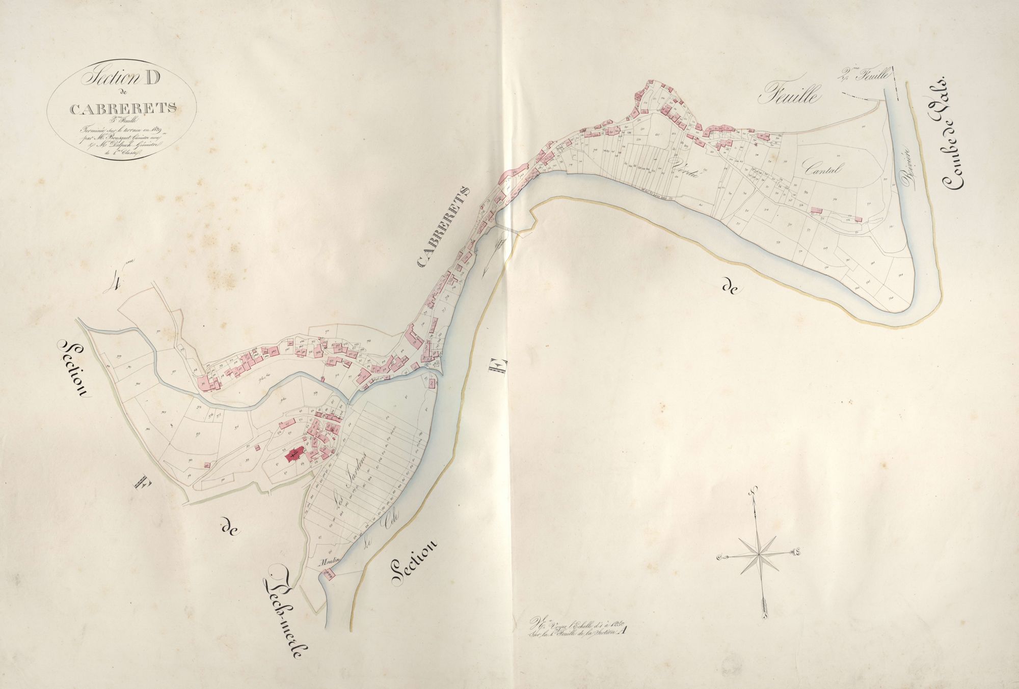 section D de Cabrerets, 3ème feuille
