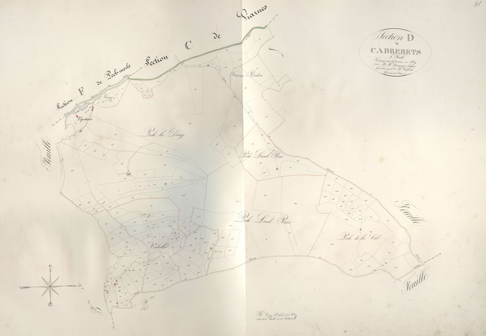 section D de Cabrerets, 4ème feuille