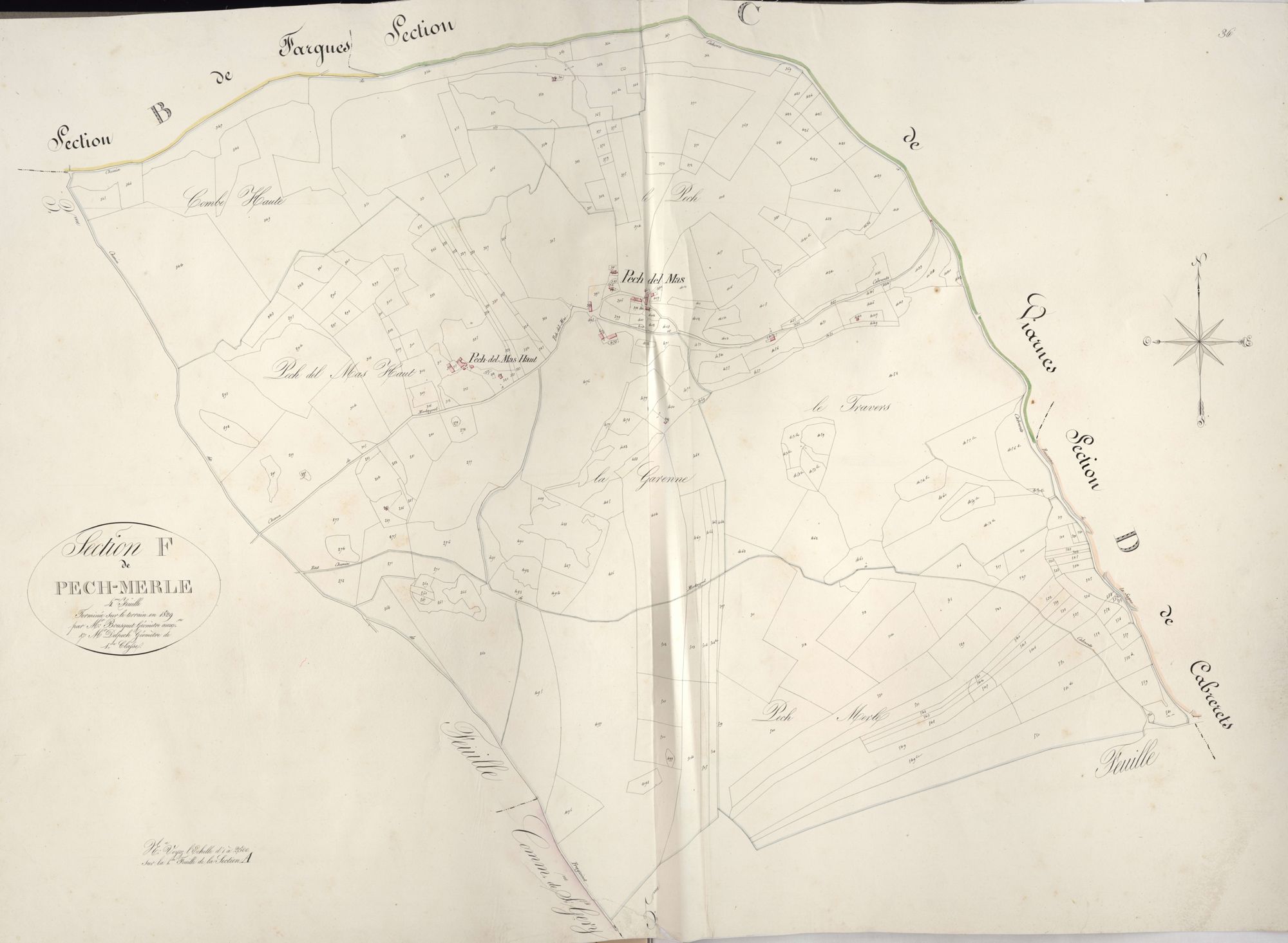 section F de Pech-Merle, 4ème feuille