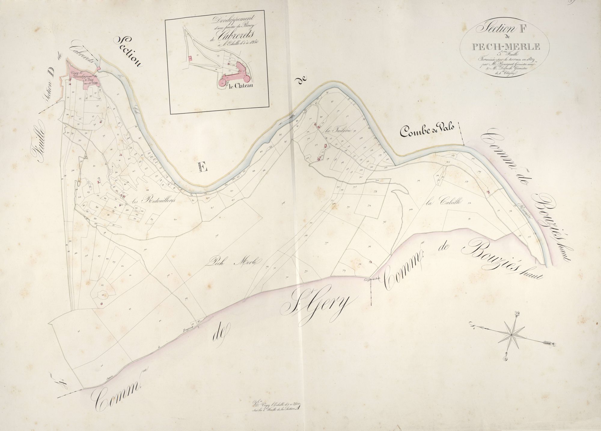 section F de Pech-Merle, 5ème feuille