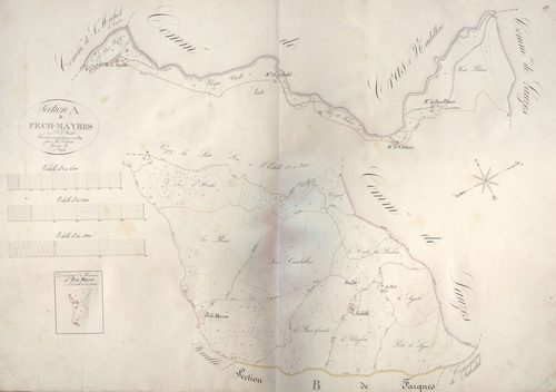 section A de Pech-Mayres, 1ère feuille