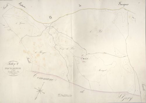 section F de Pech-Merle, 3ème feuille