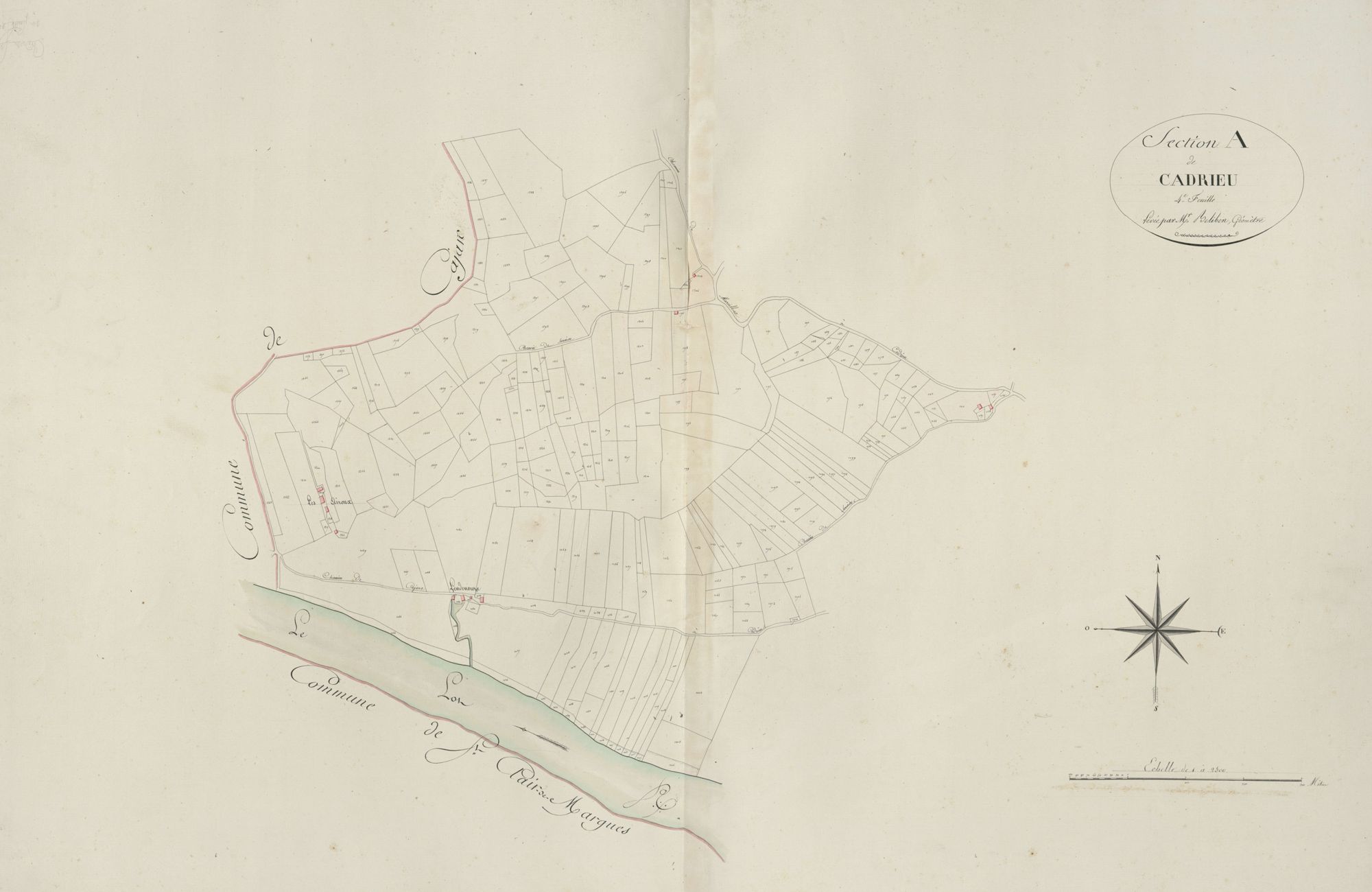section A de Cadrieu, 4ème feuille