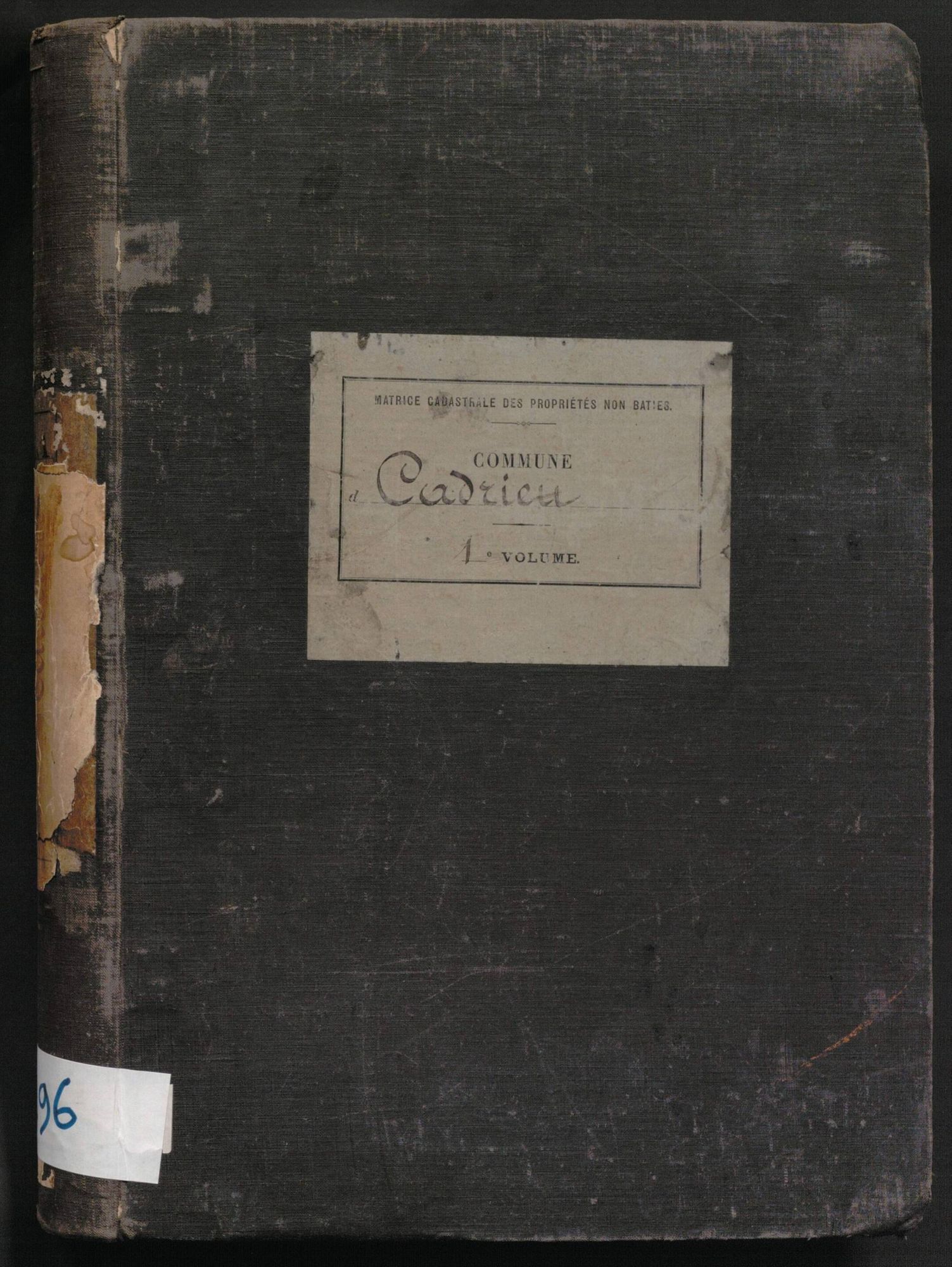 Folios 1-229. Augmentations et diminutions (1913-1933)