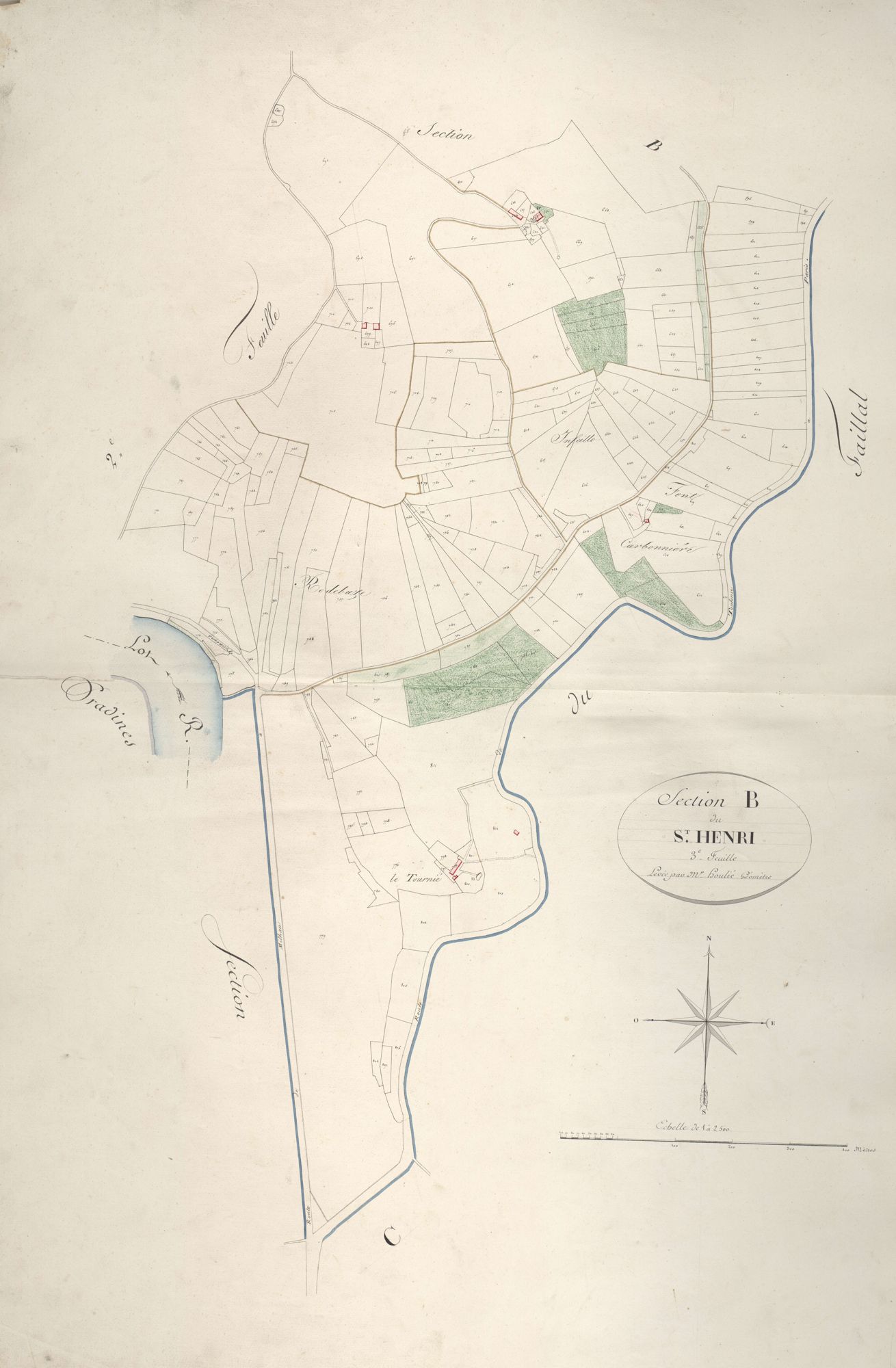 section B de Saint-Henri, 3ème feuille