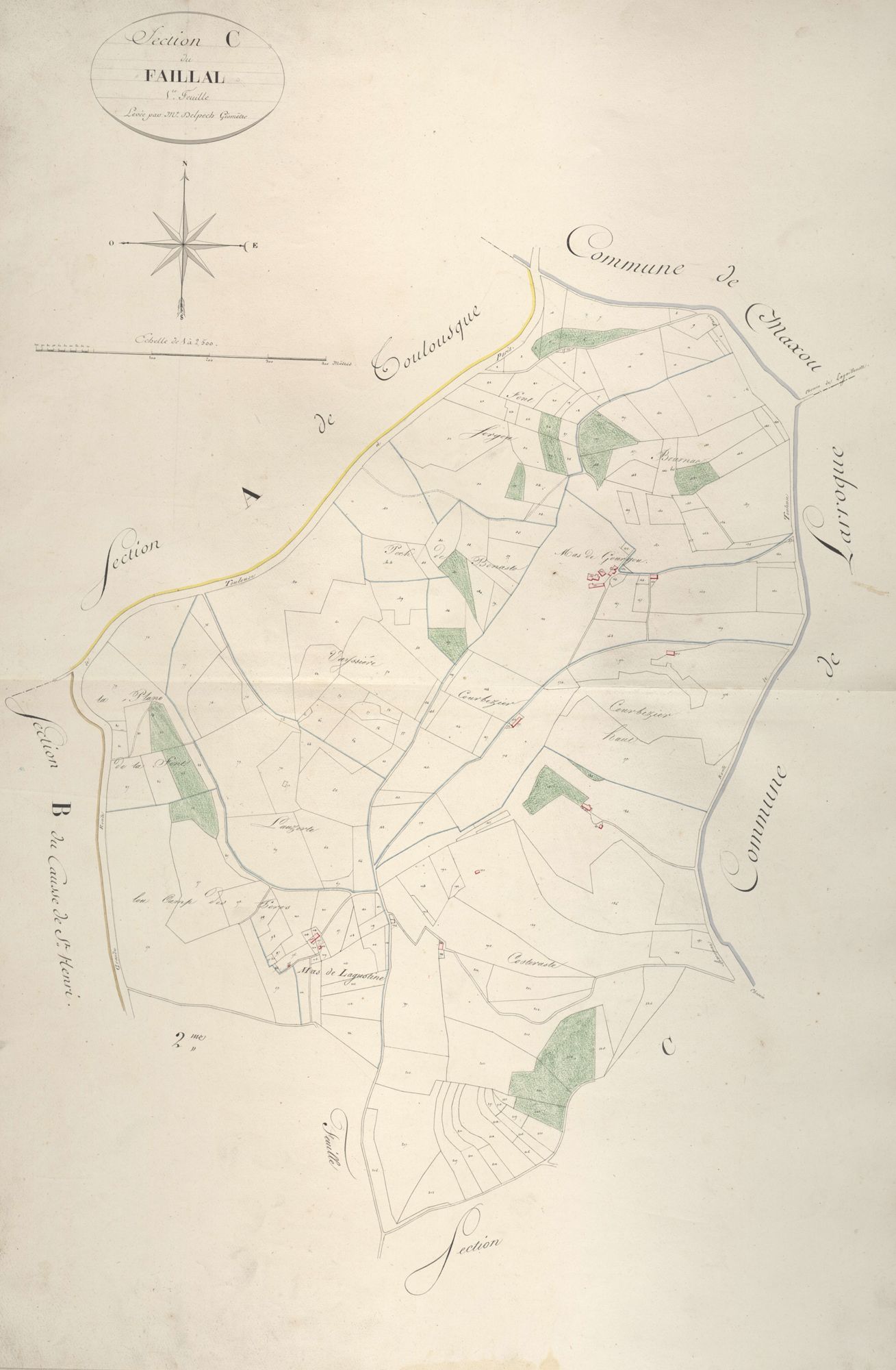 section C du Faillal, 1ère feuille