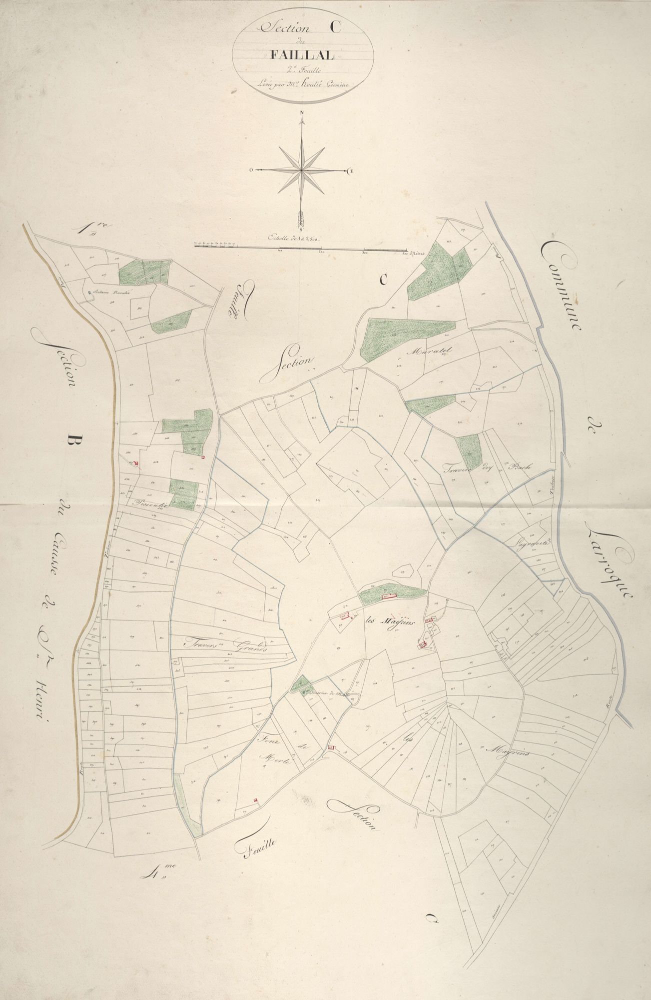 section C du Faillal, 2ème feuille