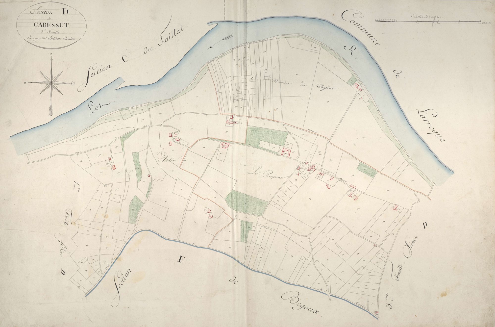 section D de Cabessut, 2ème feuille