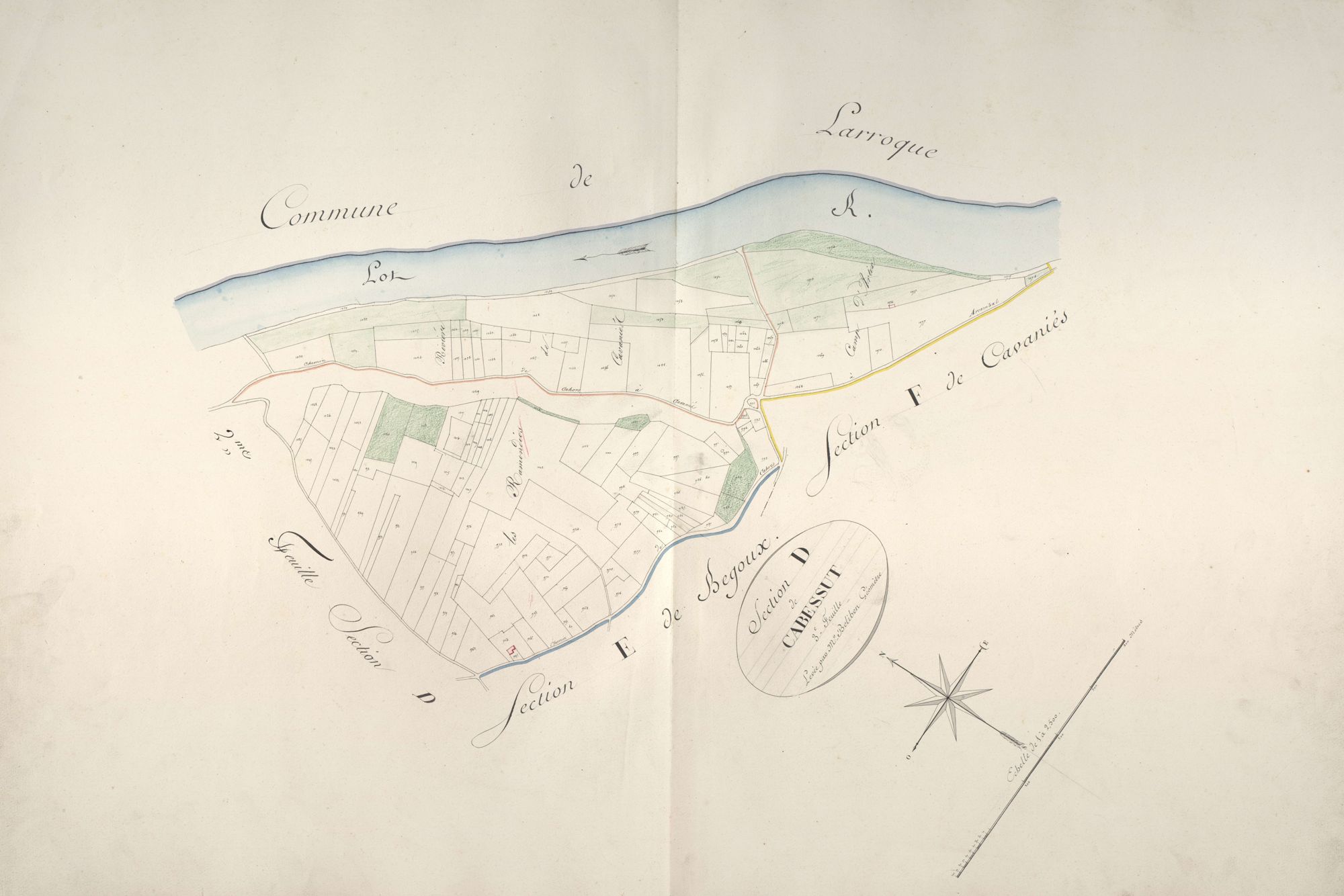 section D de Cabessut, 3ème feuille