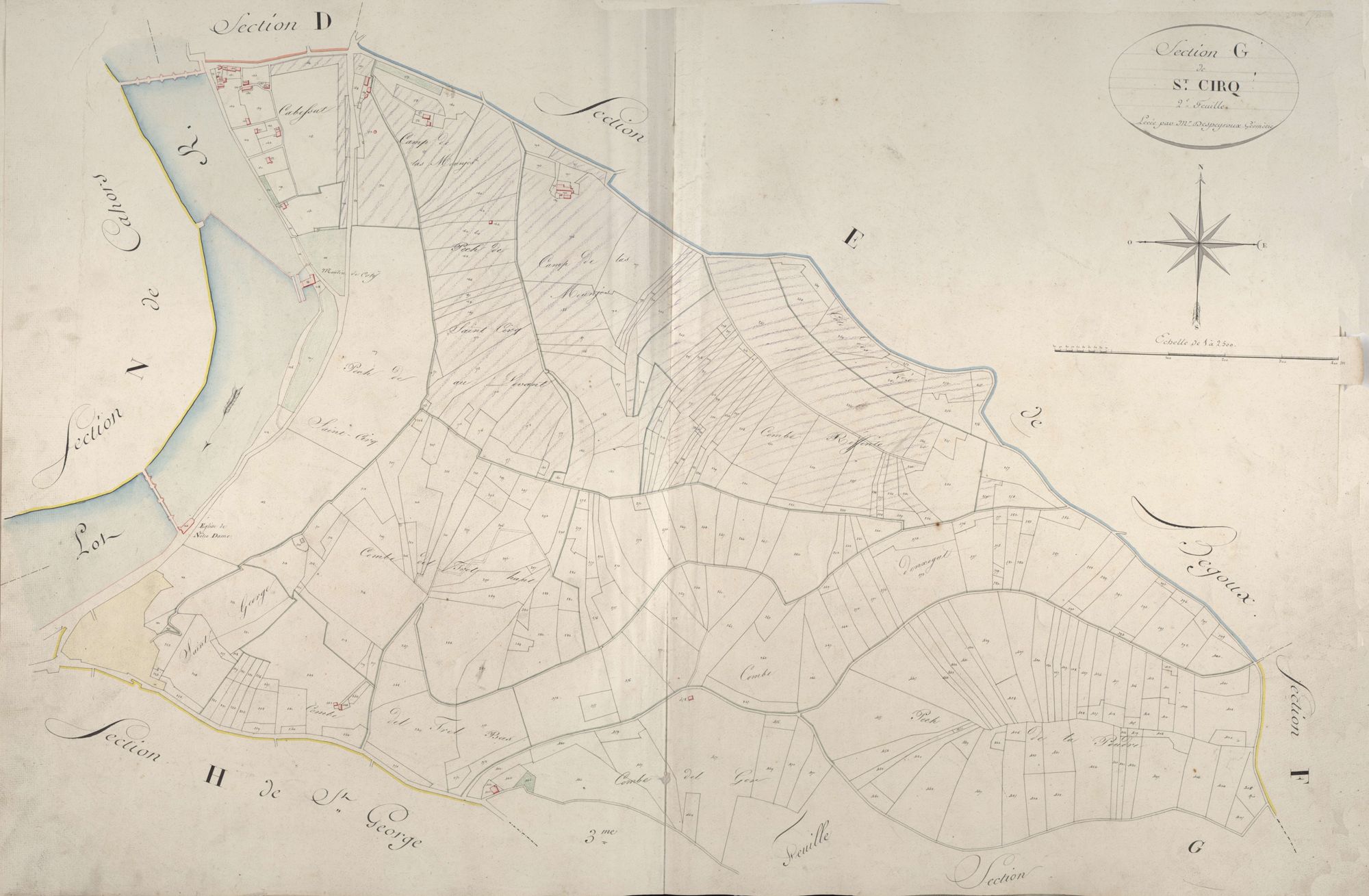 section G de Saint-Cirq, 2ème feuille