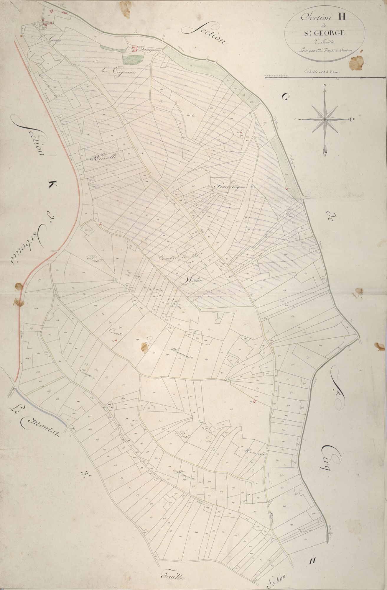 section H de Saint-George, 2ème feuille