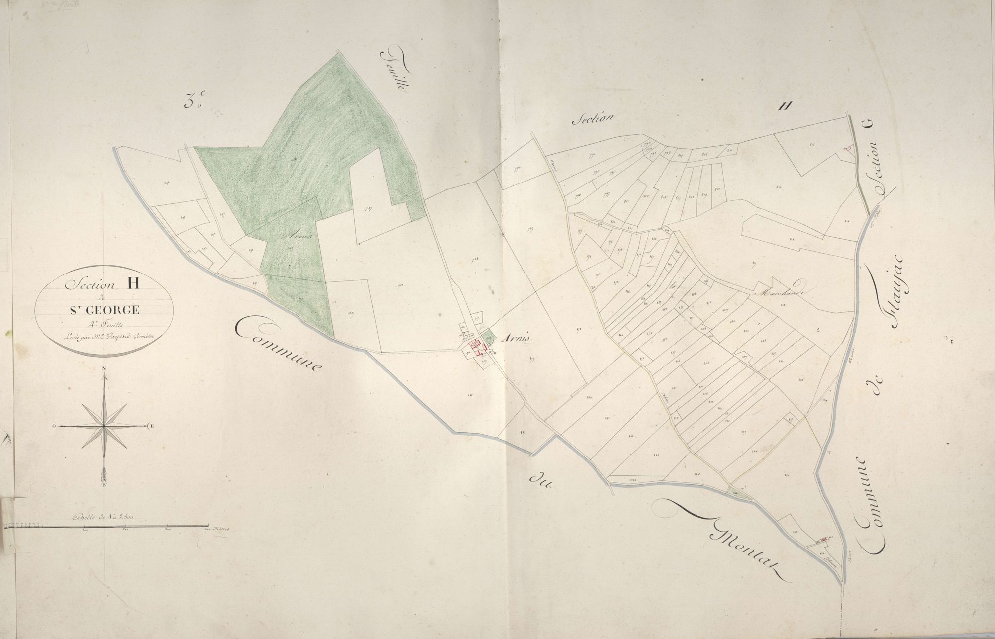 section H de Saint-George, 4ème feuille