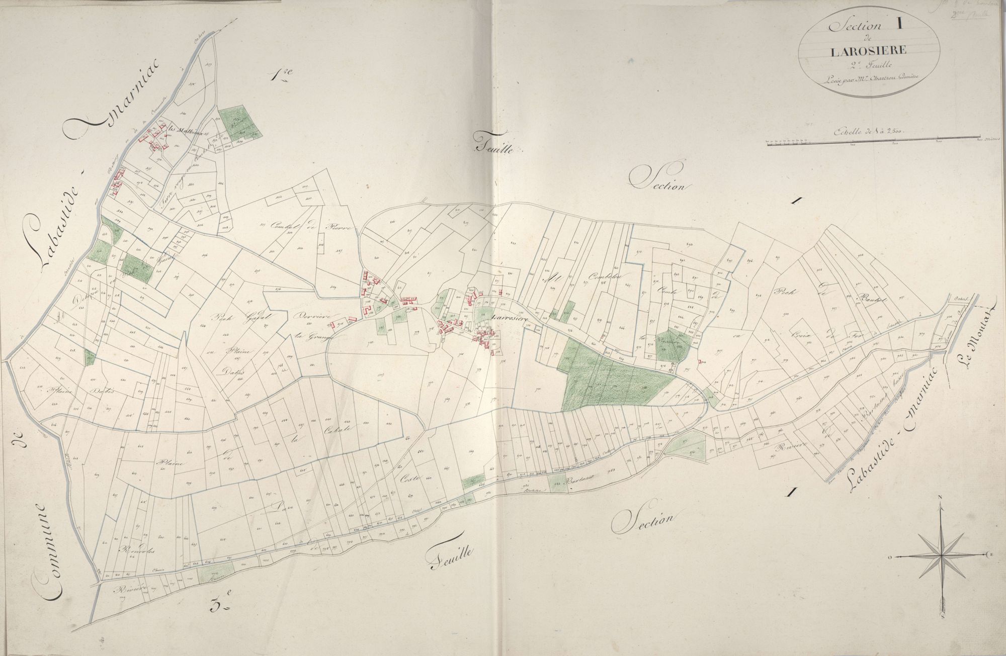 section I de Larosiere, 2ème feuille