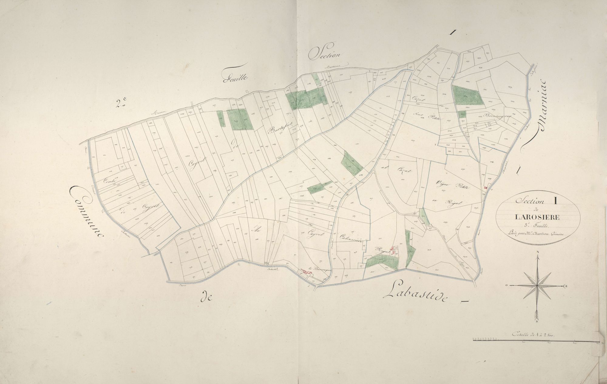 section I de Larosiere, 3ème feuille