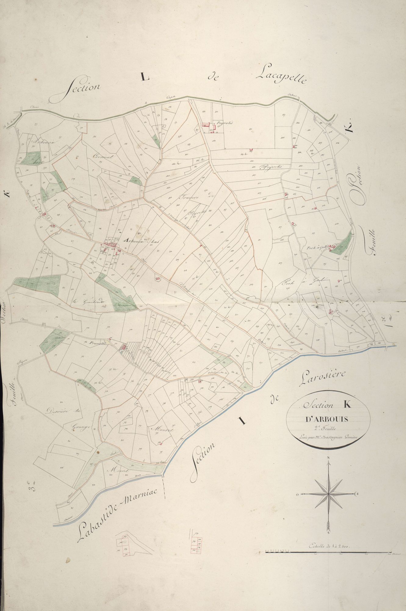 section K d'Arbouis, 2ème feuille