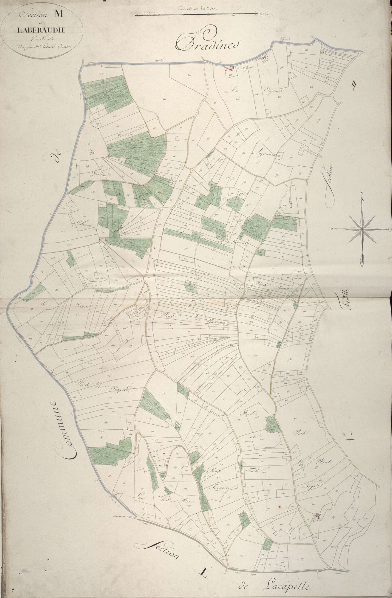 section M de Laberaudie, 2ème feuille