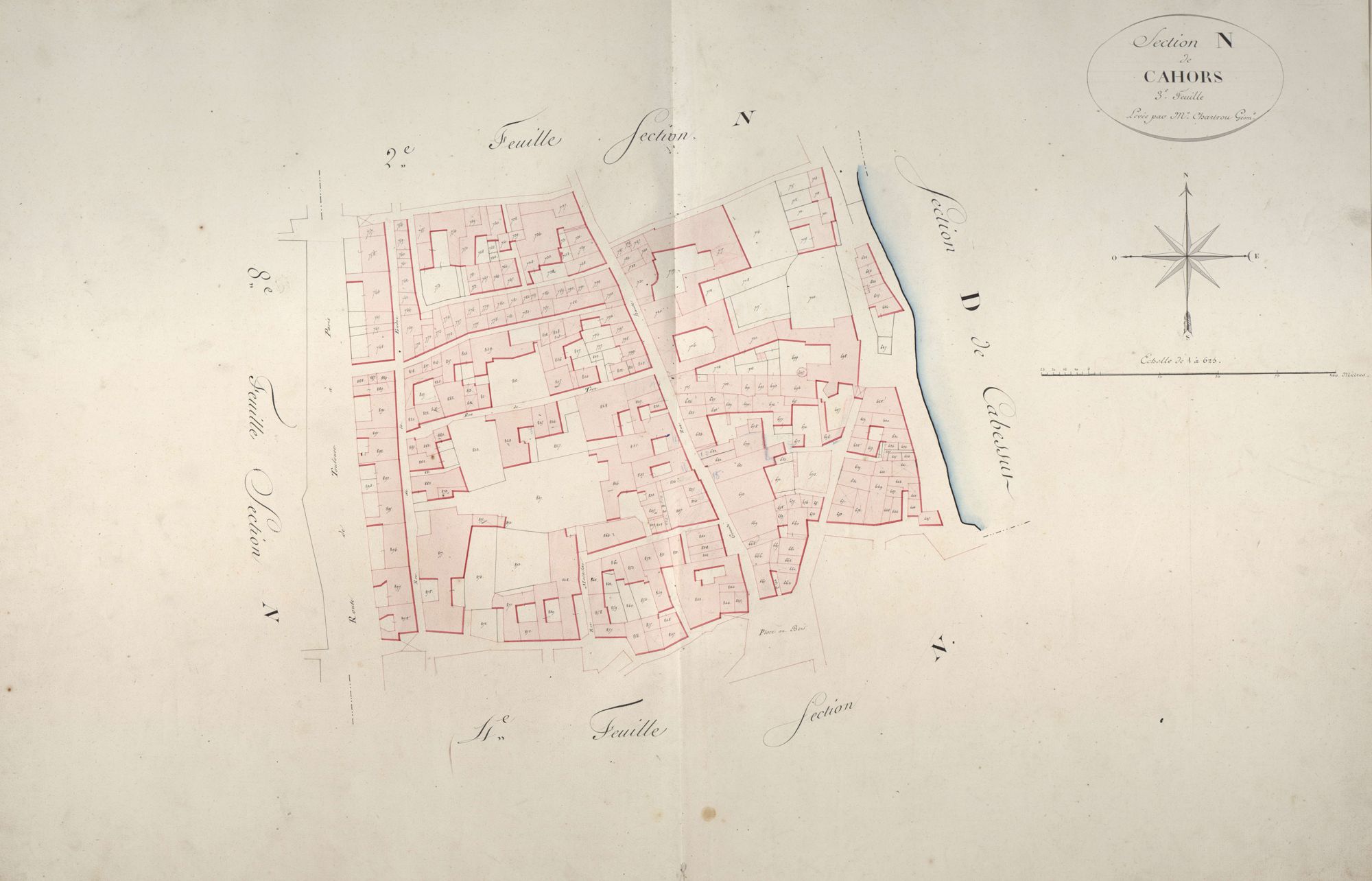 section N de Cahors, 3ème feuille