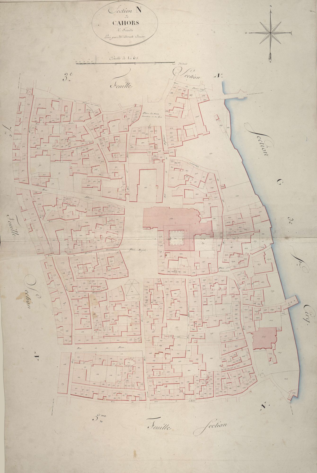 section N de Cahors, 4ème feuille