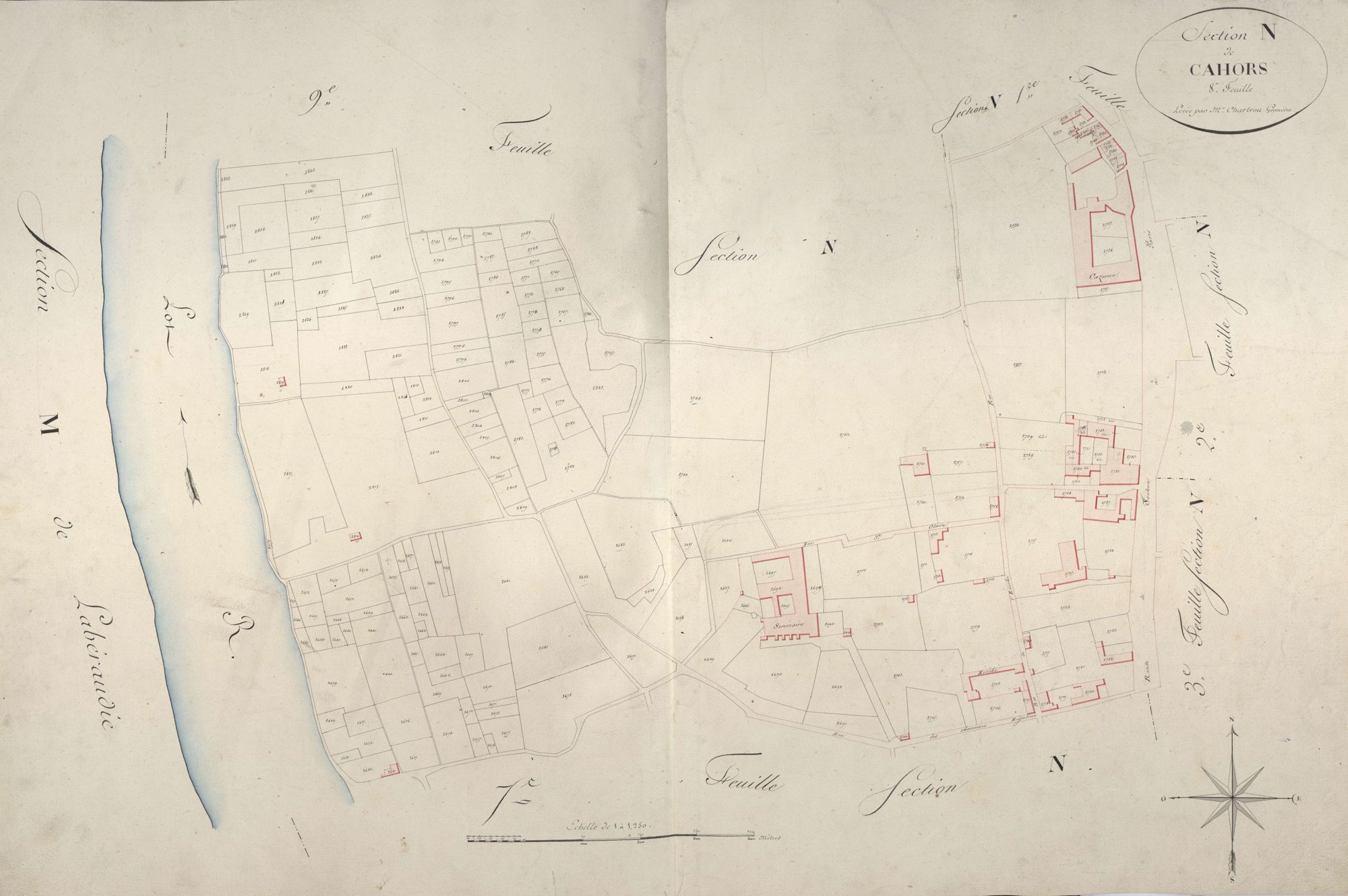 section N de Cahors, 8ème feuille