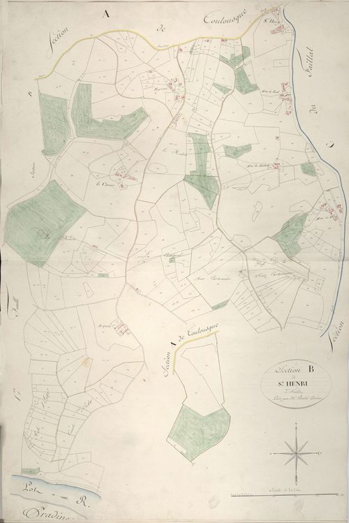 section B de Saint-Henri, 2ème feuille