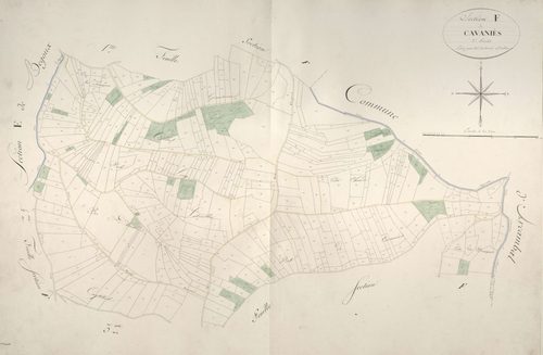 section F de Cavaniés, 2ème feuille
