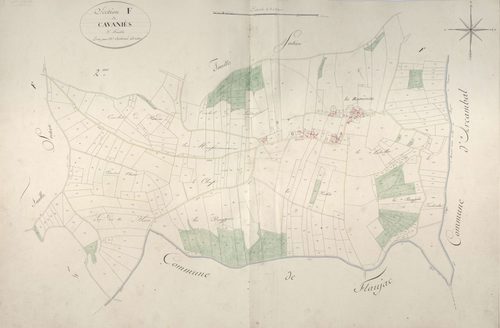 section F de Cavaniés, 3ème feuille