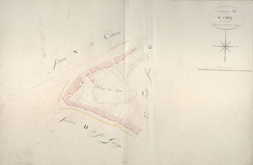 section G de Saint-Cirq, 1ère feuille