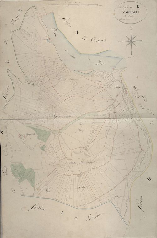 section K d'Arbouis, 1ère feuille