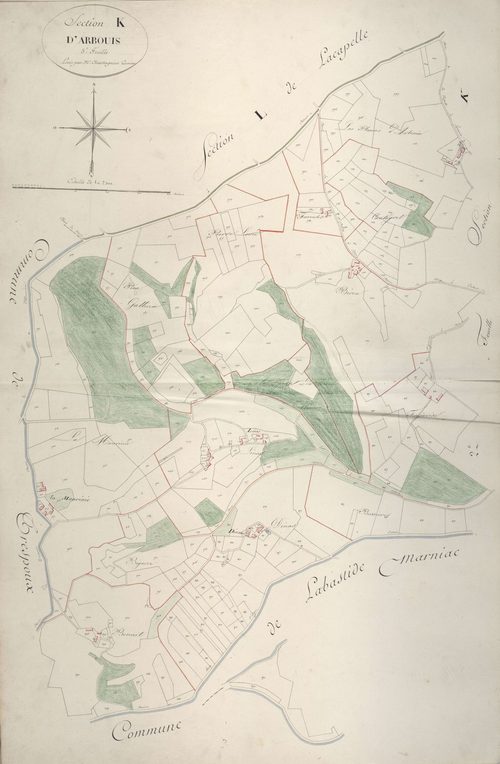 section K d'Arbouis, 3ème feuille