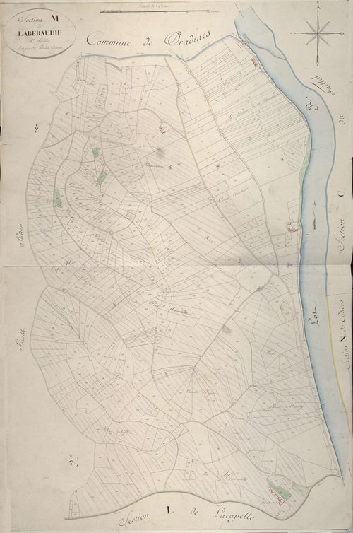 section M de Laberaudie, 1ère feuille