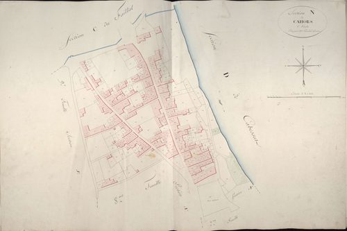 section N de Cahors, 1ère feuille