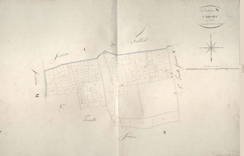 section N de Cahors, 9ème feuille