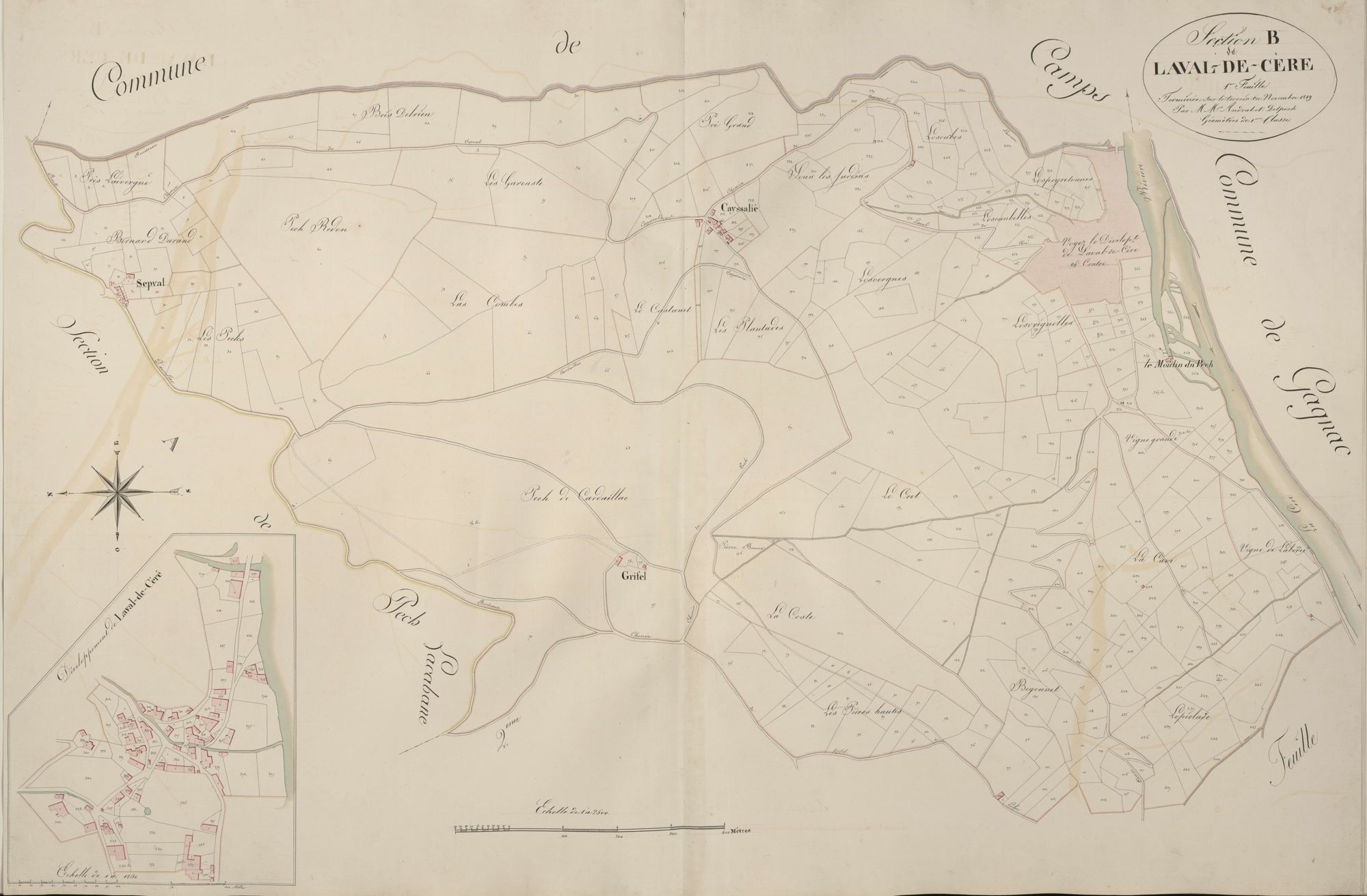 section B de Laval-de-Cère, 1ère feuille