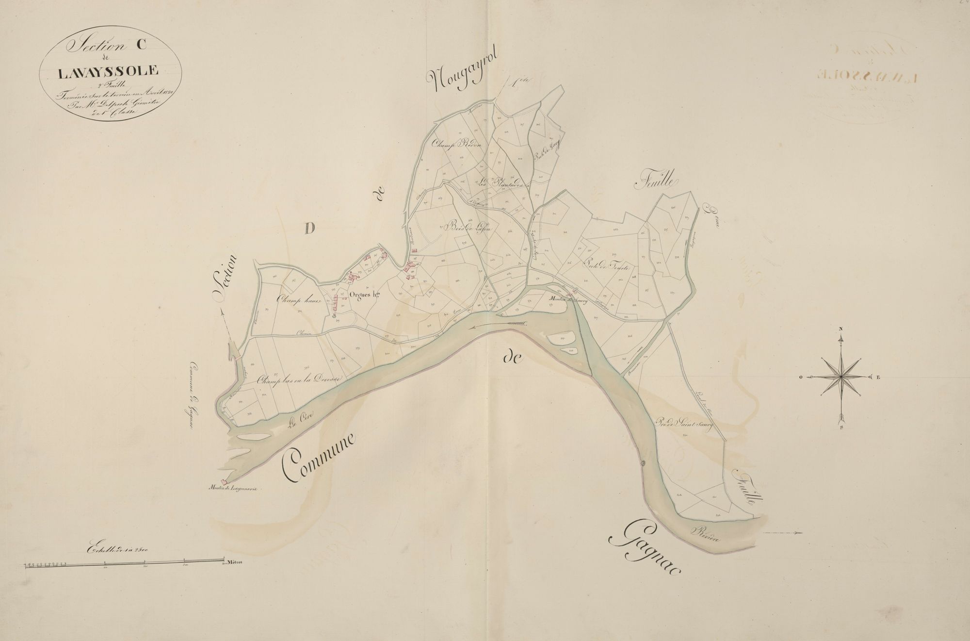 section C de Lavayssole, 2ème feuille