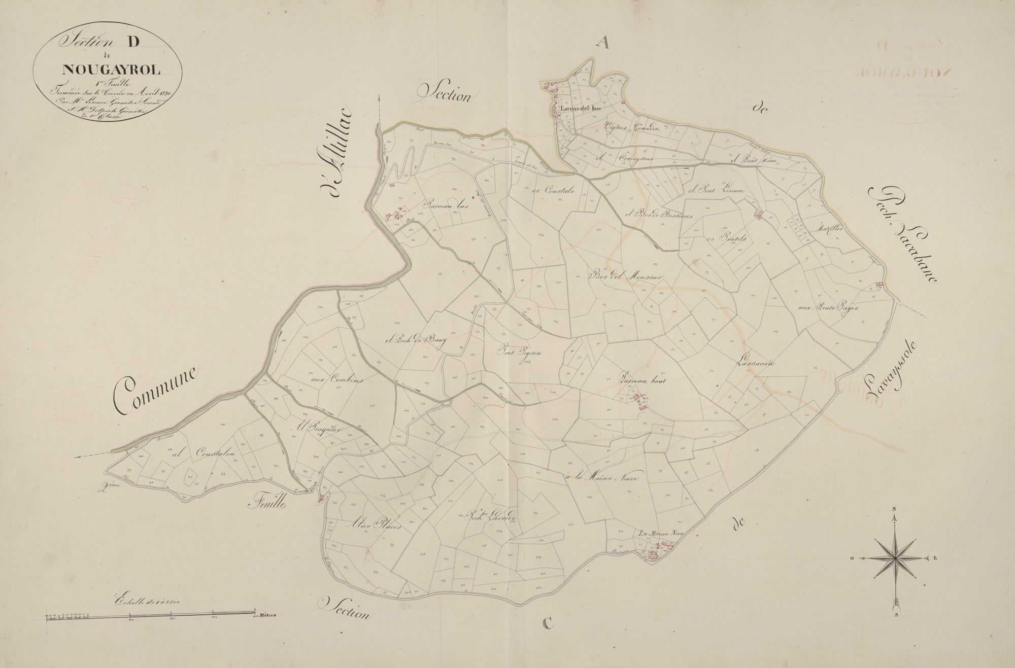 section D de Nougayrol, 1ère feuille
