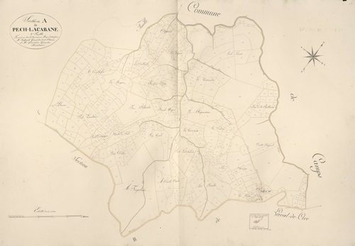 section A de Pech Lacabane, 2ème feuille